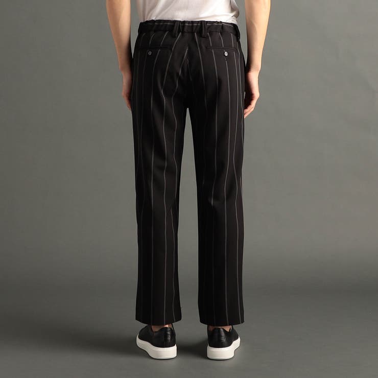 ピンストライプ ワイドトラックパンツ | NICOLE | 詳細画像4 