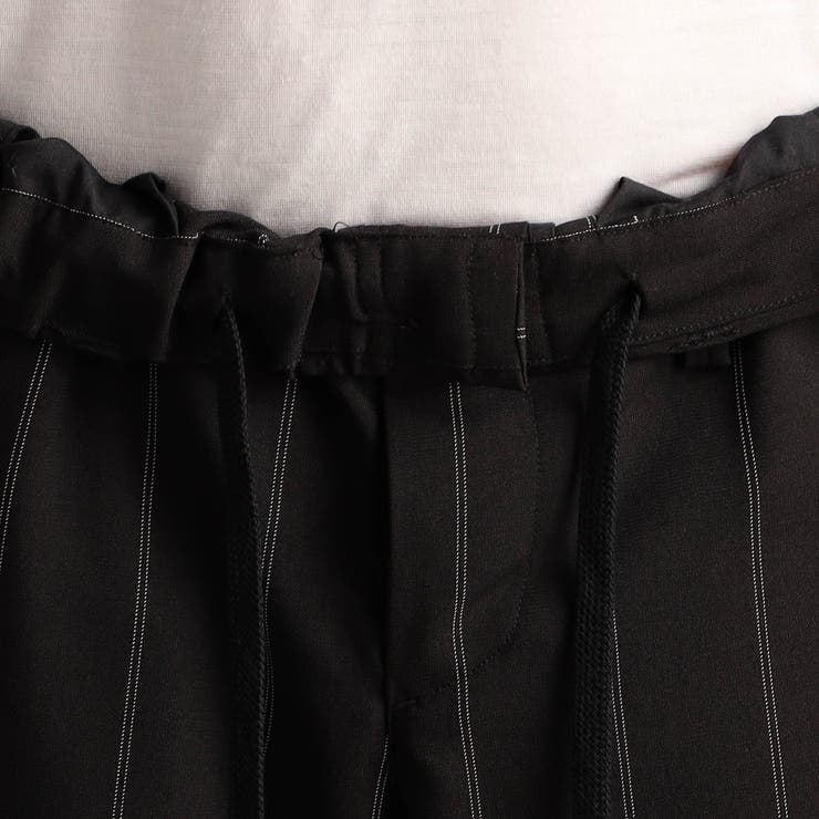 ピンストライプ ワイドトラックパンツ | NICOLE | 詳細画像8 