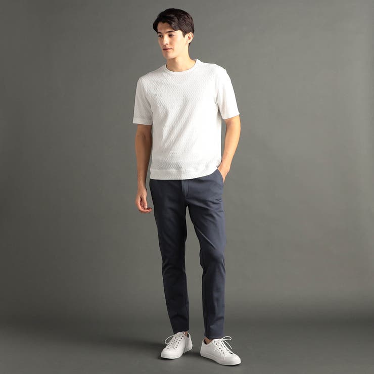 グラフィックジャカード クルーネックニットTシャツ | NICOLE | 詳細画像2 