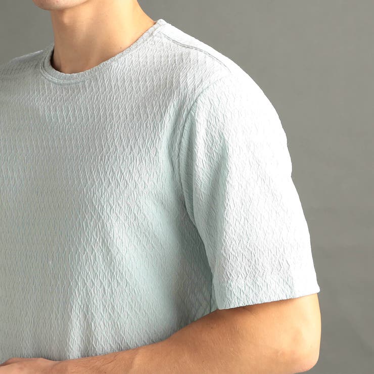グラフィックジャカード クルーネックニットTシャツ | NICOLE | 詳細画像8 