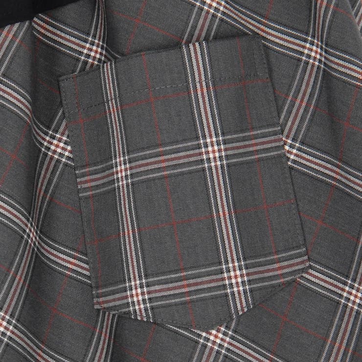 アシンメトリーバイカラースカート | NICOLE | 詳細画像8 