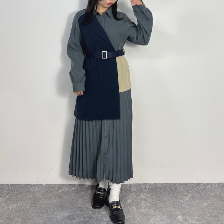 ラップトレンチシャツワンピース | NICOLE | 詳細画像16 