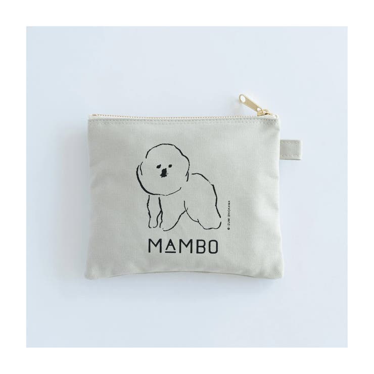 11 | 【MAMBO】ポーチ/グレーベージュ | NICOLE