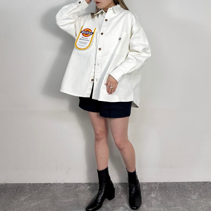 【Dickies】デニムワイドシャツジャケット | NICOLE | 詳細画像2 