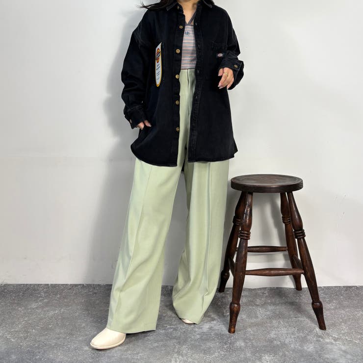 【Dickies】デニムワイドシャツジャケット | NICOLE | 詳細画像4 