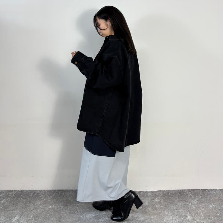 【Dickies】デニムワイドシャツジャケット | NICOLE | 詳細画像6 