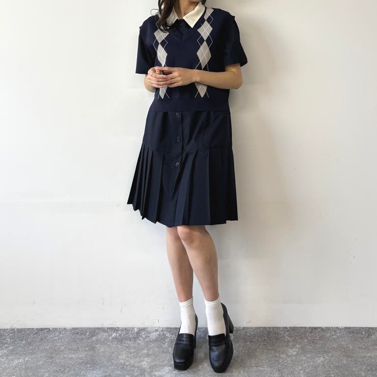 アーガイルパターンベスト | NICOLE | 詳細画像20 
