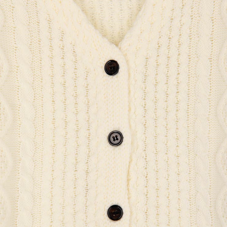 ケーブルニットカーディガン | NICOLE | 詳細画像10 