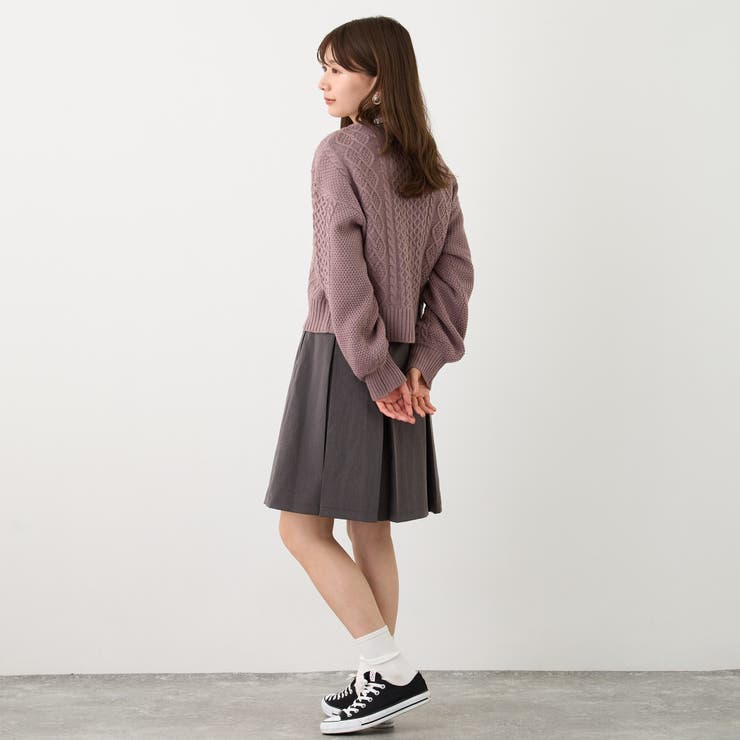 ケーブルニットカーディガン | NICOLE | 詳細画像13 