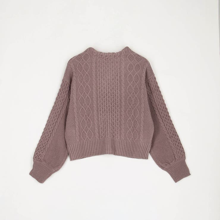 ケーブルニットカーディガン | NICOLE | 詳細画像5 