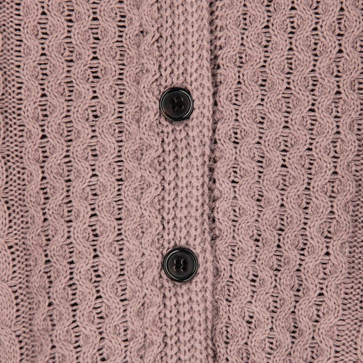 ケーブルニットカーディガン | NICOLE | 詳細画像9 