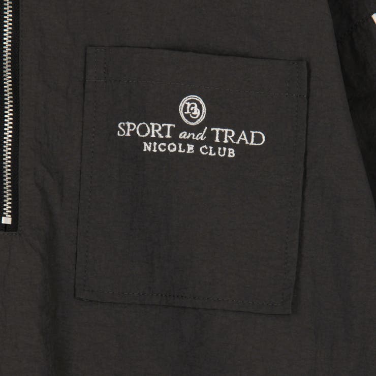 トラックハーフジッププルオーバー | NICOLE | 詳細画像13 