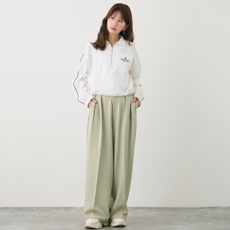 トラックハーフジッププルオーバー | NICOLE | 詳細画像14 