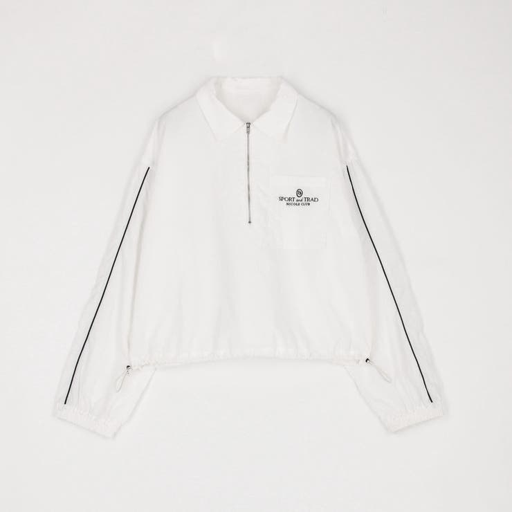 トラックハーフジッププルオーバー | NICOLE | 詳細画像2 