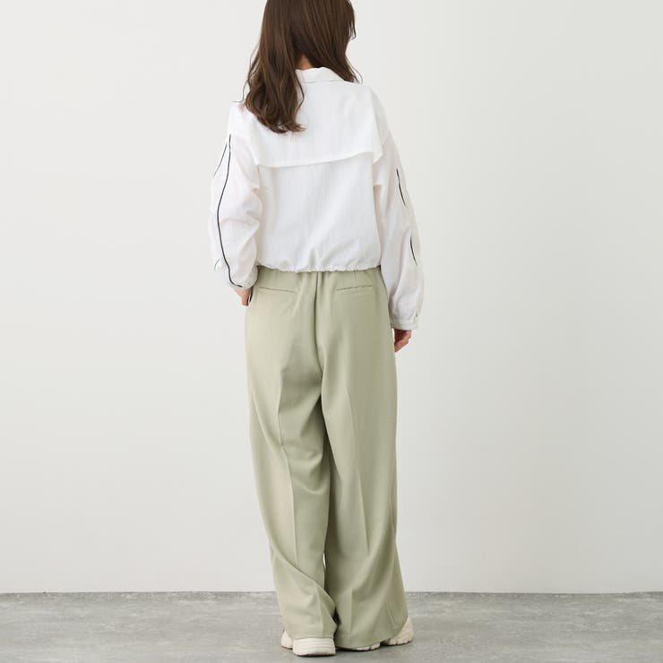 トラックハーフジッププルオーバー | NICOLE | 詳細画像20 