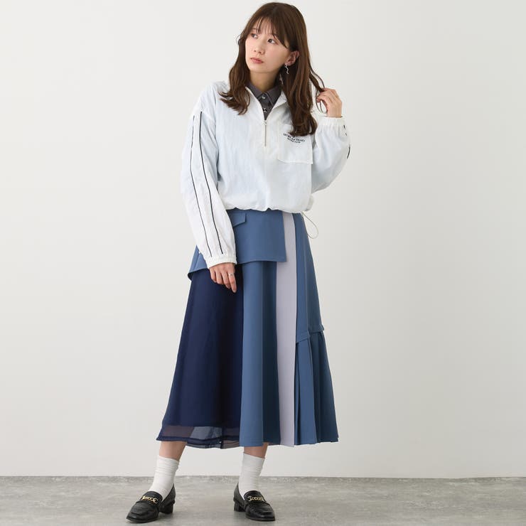 トラックハーフジッププルオーバー | NICOLE | 詳細画像22 