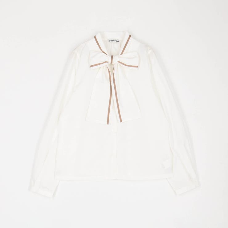ハイショクリボンボウタイブラウス | NICOLE | 詳細画像2 