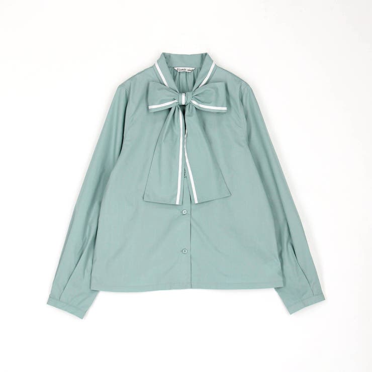 ハイショクリボンボウタイブラウス | NICOLE | 詳細画像4 