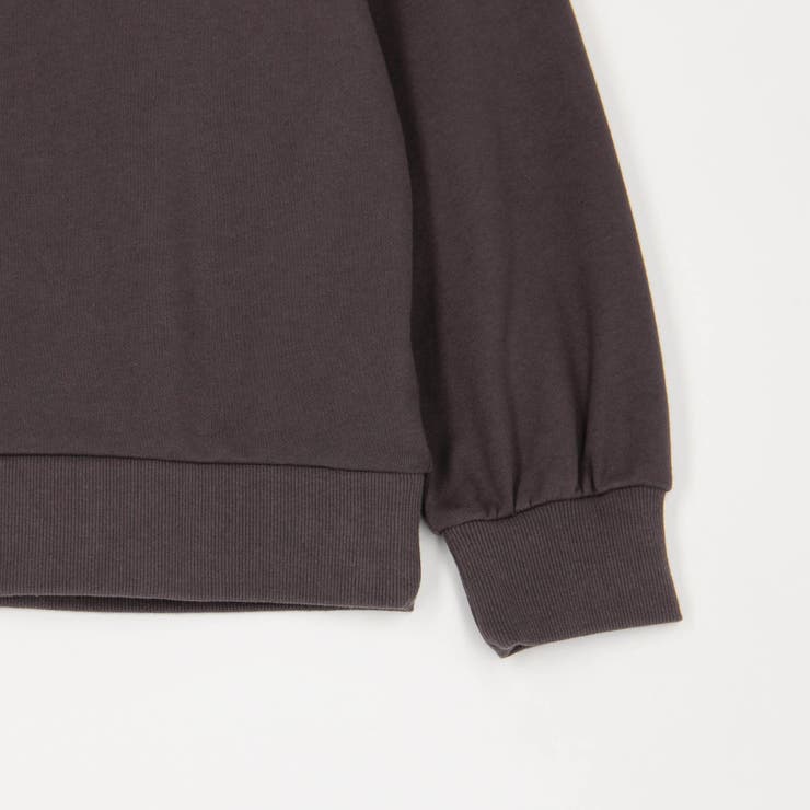 ZIP付きバイカラー刺繍スウェット | NICOLE | 詳細画像7 