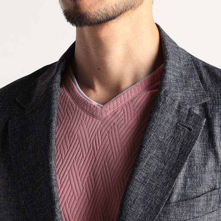 ブライトシャンブレー ２Ｂジャケット | NICOLE | 詳細画像7 