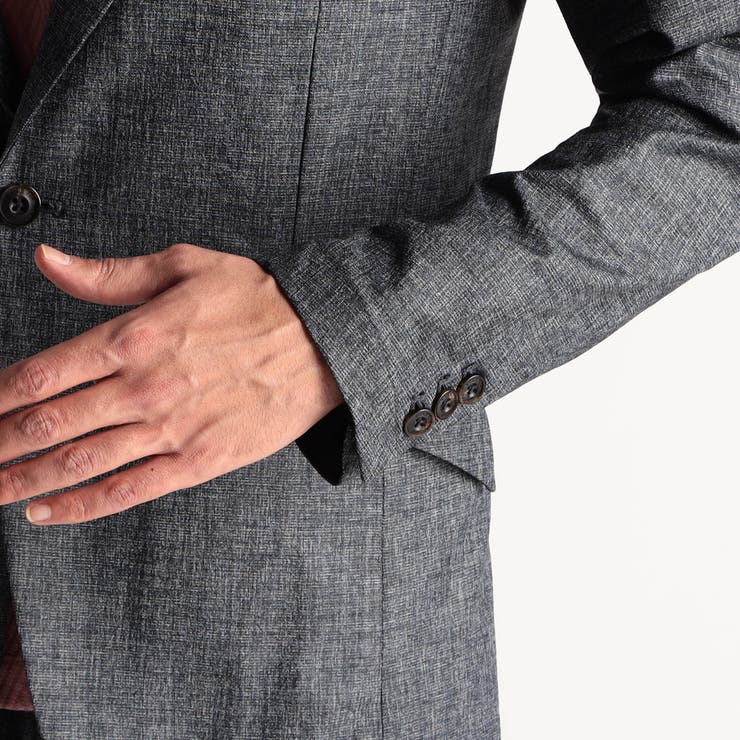 ブライトシャンブレー ２Ｂジャケット | NICOLE | 詳細画像8 