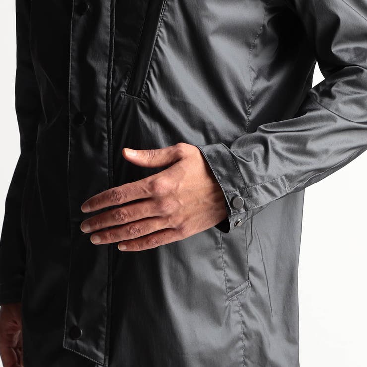 ストレッチシャンブレー スタンドブルゾン | NICOLE | 詳細画像12 