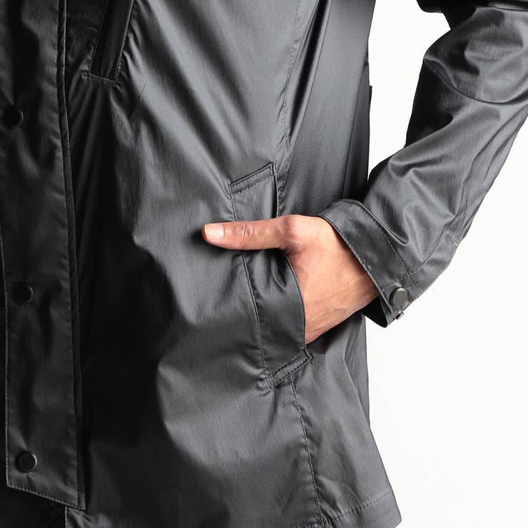 ストレッチシャンブレー スタンドブルゾン | NICOLE | 詳細画像13 