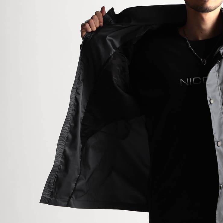 ストレッチシャンブレー スタンドブルゾン | NICOLE | 詳細画像15 