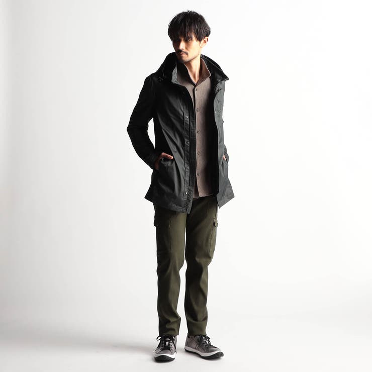 ストレッチシャンブレー スタンドブルゾン | NICOLE | 詳細画像3 