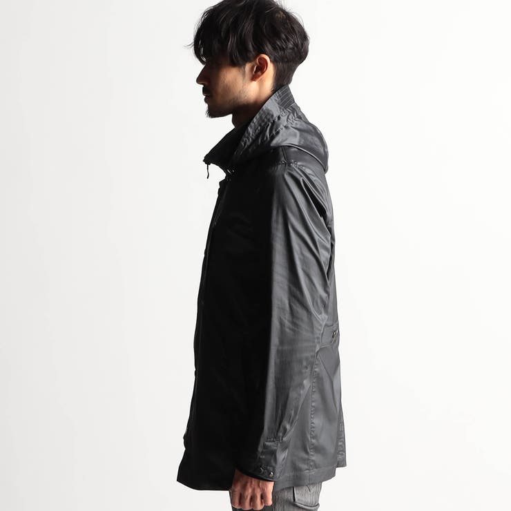 ストレッチシャンブレー スタンドブルゾン | NICOLE | 詳細画像8 