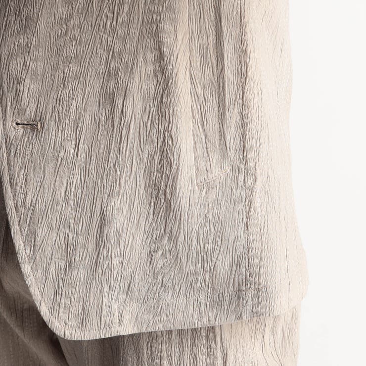 エステルクレープ スタンドカラーカヴァーオールジャケット | NICOLE | 詳細画像16 