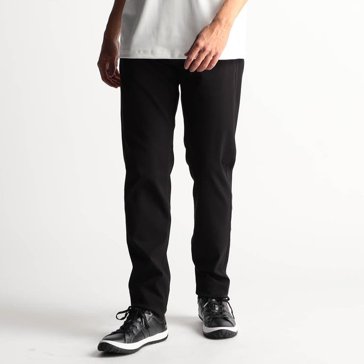 49ブラック | ガムストレッチ カラーパンツ | NICOLE