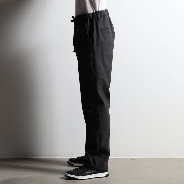 【RIELABO】レザーライクジャージ イージーパンツ | NICOLE | 詳細画像5 