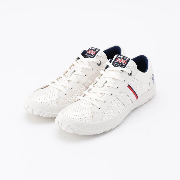 09ホワイト | Admiral 別注スニーカーIV | NICOLE