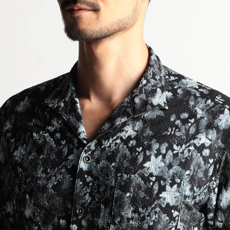 アラカルトプリント スタンドカラーシャツ | NICOLE | 詳細画像10 