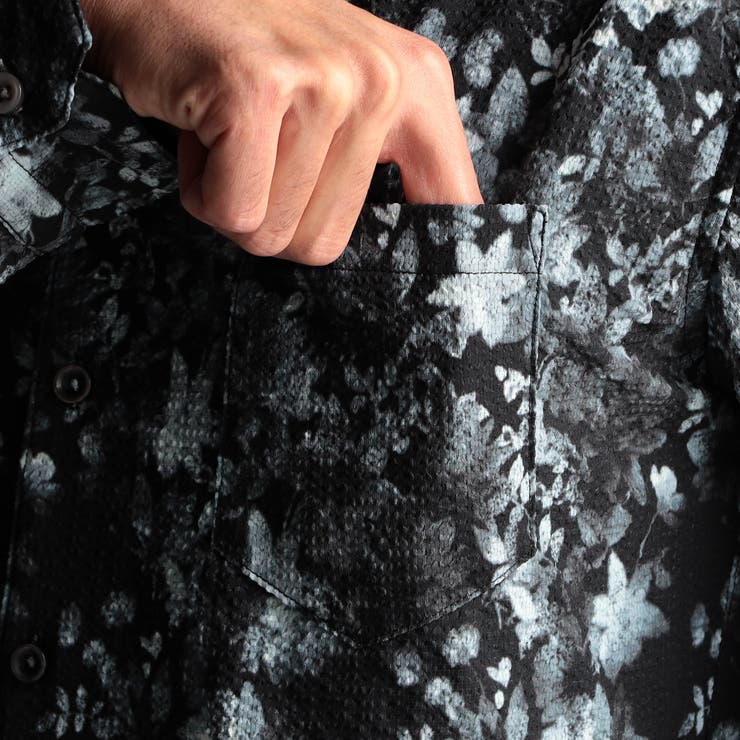 アラカルトプリント スタンドカラーシャツ | NICOLE | 詳細画像11 