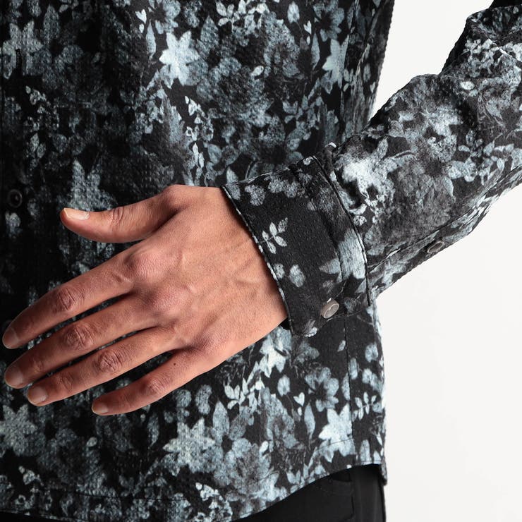 アラカルトプリント スタンドカラーシャツ | NICOLE | 詳細画像12 