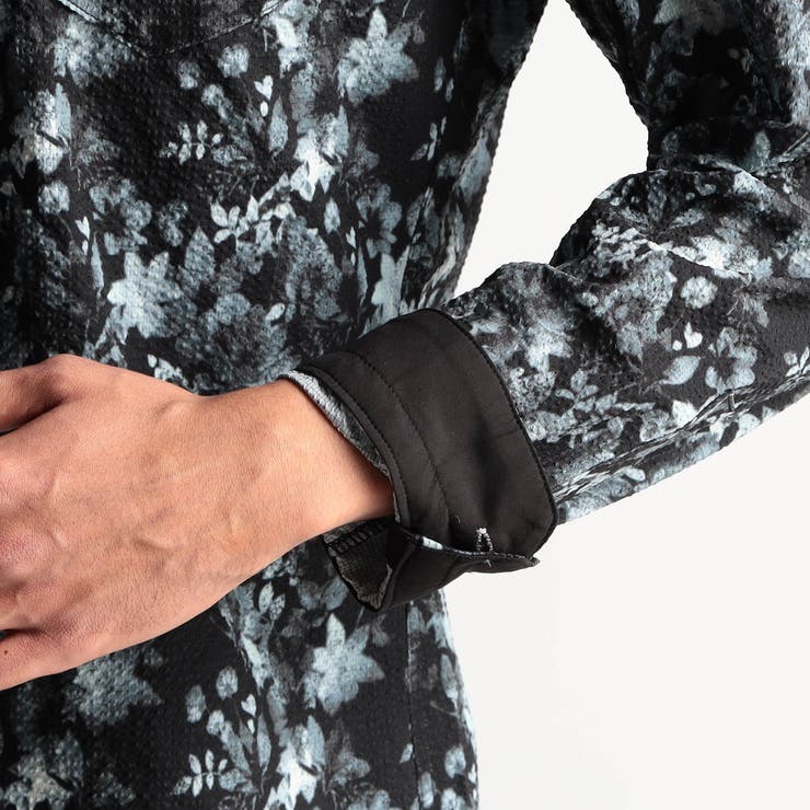 アラカルトプリント スタンドカラーシャツ | NICOLE | 詳細画像17 