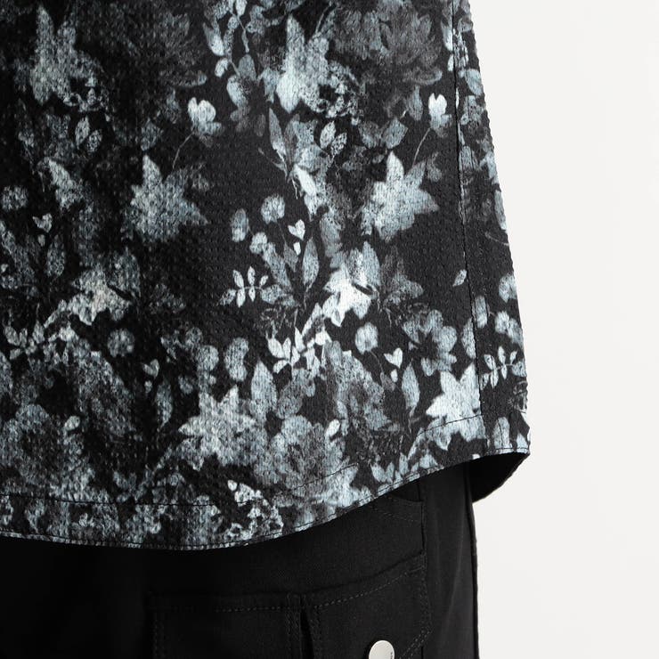 アラカルトプリント スタンドカラーシャツ | NICOLE | 詳細画像18 