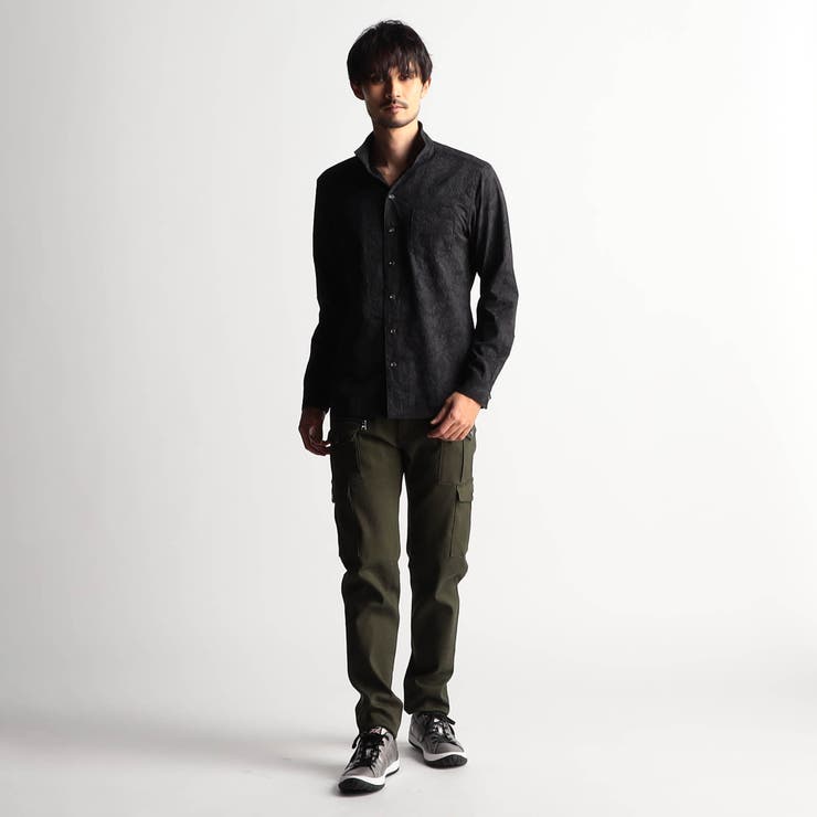 アラカルトプリント スタンドカラーシャツ | NICOLE | 詳細画像4 