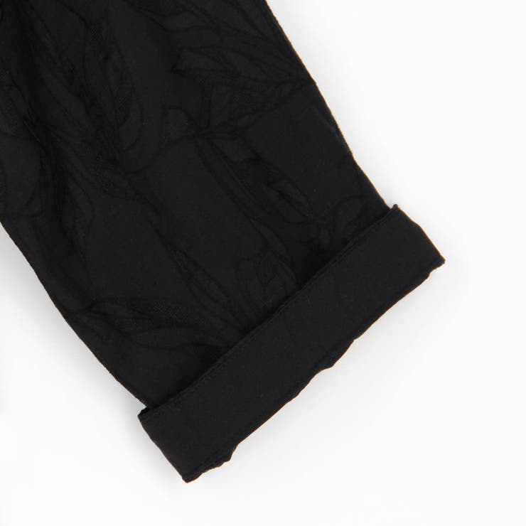 【RIELABO】シアージャカード ７分袖ショートレギュラーカラーシャツ | NICOLE | 詳細画像17 