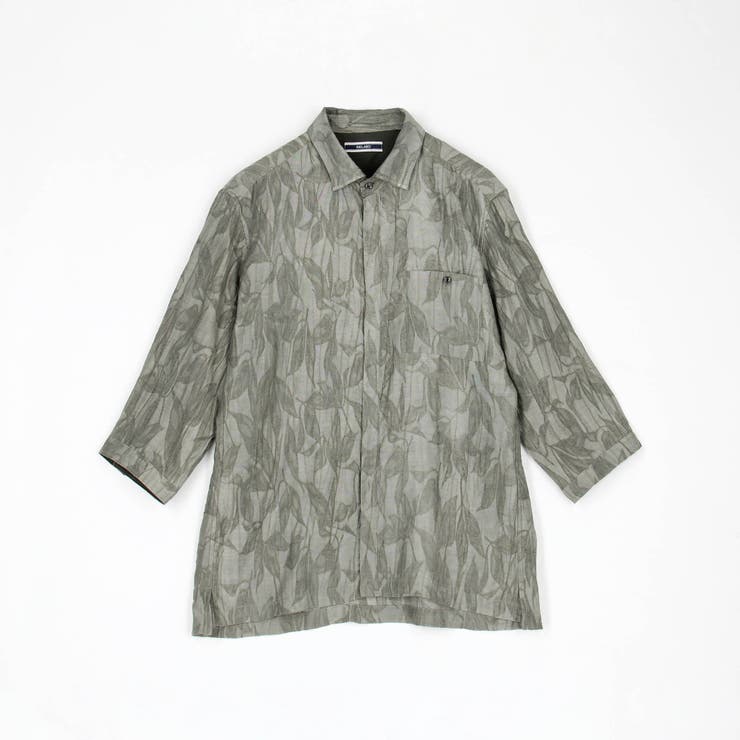 【RIELABO】シアージャカード ７分袖ショートレギュラーカラーシャツ | NICOLE | 詳細画像9 