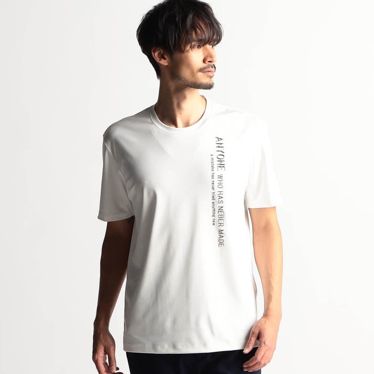 メタルジェルプリント半袖Tシャツ[品番：NICW0006364]｜NICOLE