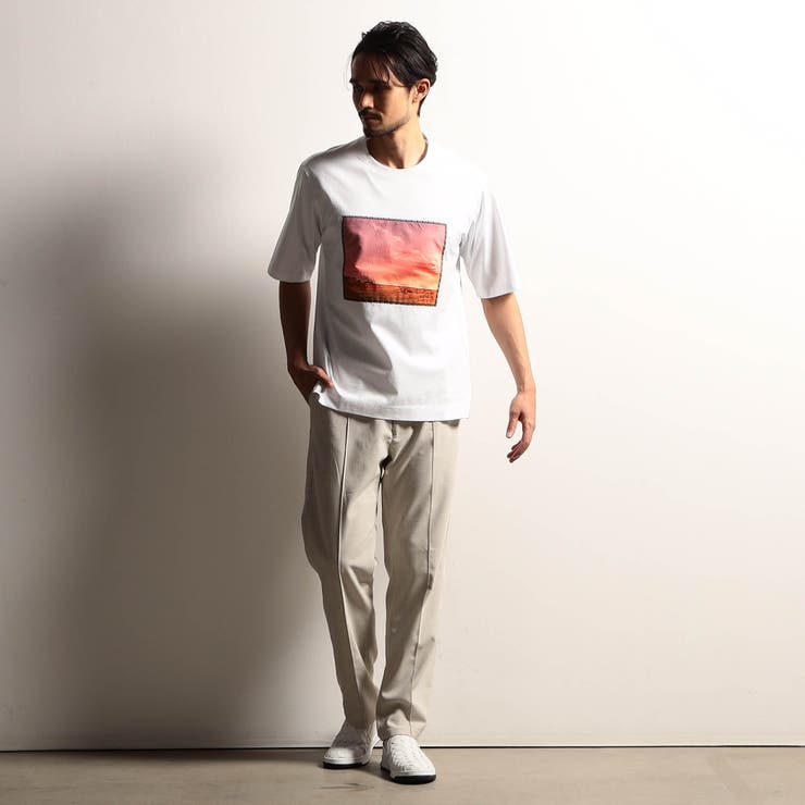 【RIELABO】グラフィックプリント 半袖クルーネックＴシャツ | NICOLE | 詳細画像3 