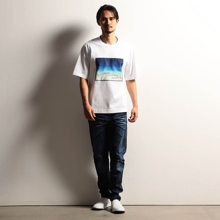 【RIELABO】グラフィックプリント 半袖クルーネックＴシャツ | NICOLE | 詳細画像5 