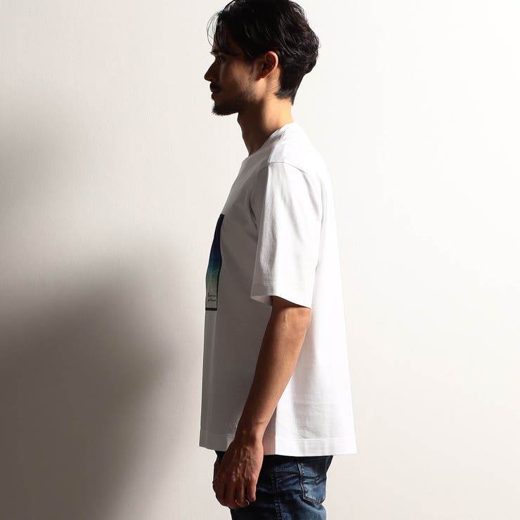 【RIELABO】グラフィックプリント 半袖クルーネックＴシャツ | NICOLE | 詳細画像7 