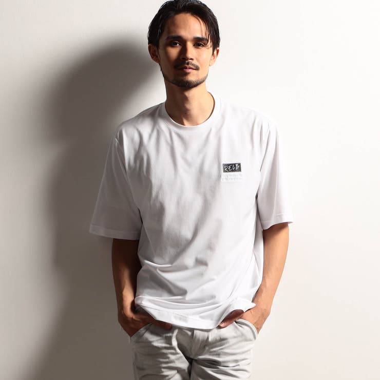 【RIELABO】ロゴプリント 半袖クルーネックＴシャツ | NICOLE | 詳細画像1 