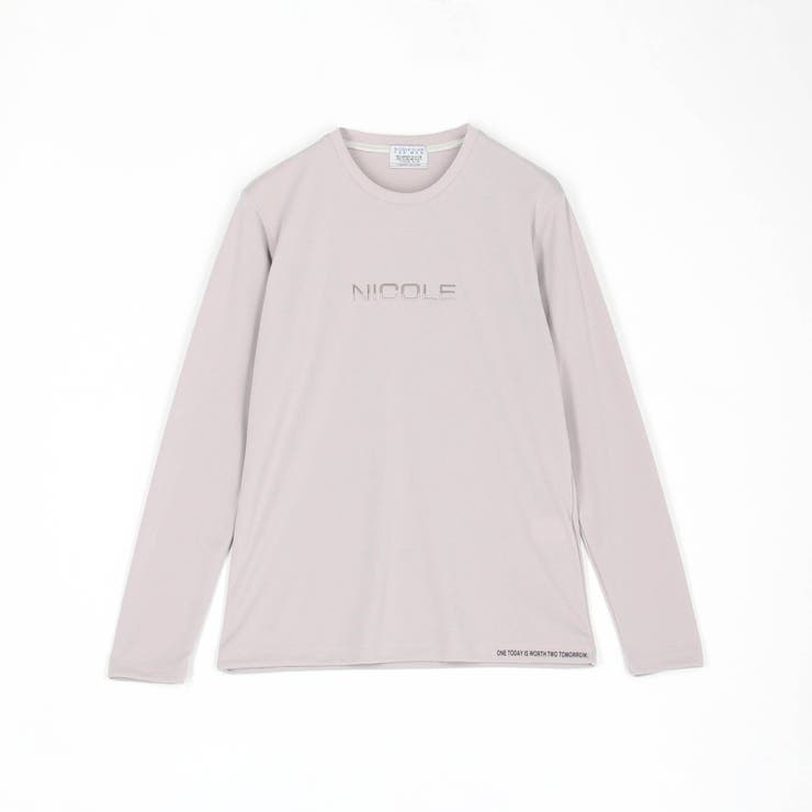 ロゴ刺繍長袖Tシャツ | NICOLE | 詳細画像13 