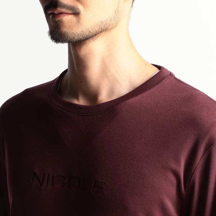 ロゴ刺繍長袖Tシャツ | NICOLE | 詳細画像8 
