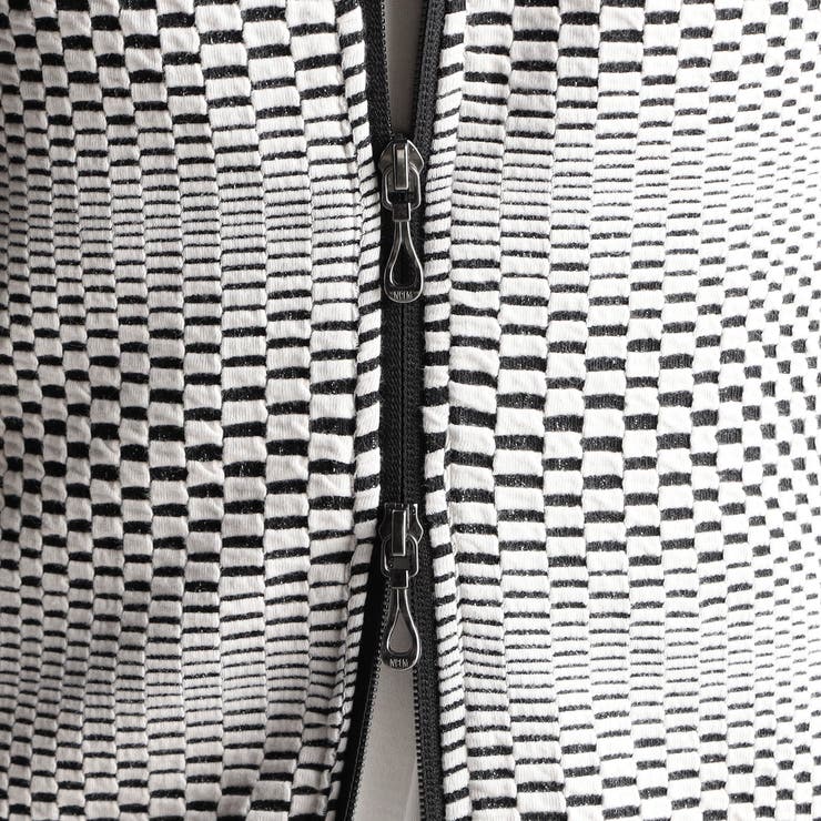 ジオメトリックジャガードフードパーカー | NICOLE | 詳細画像13 